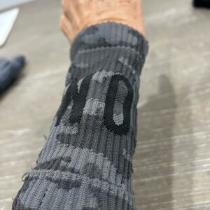 NOBULL Gray and Black Camo pickleball tennis  Arm Sleeves one size